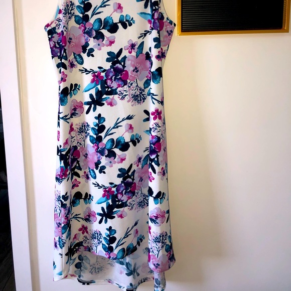 Floral print high low dress - Picture 2 of 2